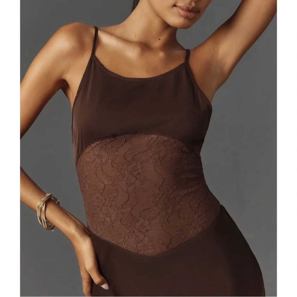 WeWoreWhat Sleeveless Lace Maxi Dress - Picture 2 of 4